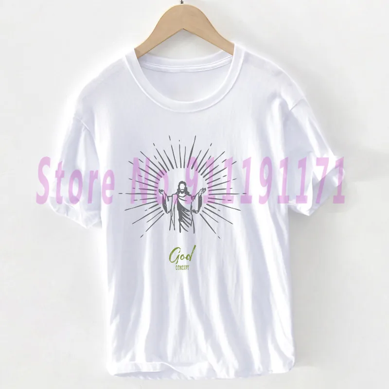 

Jesus Cross t shirt Unisex Prayer with both hands T-shirt God bless you Graphics Tops 100% Cotton clothes Female/Man Pluse Size