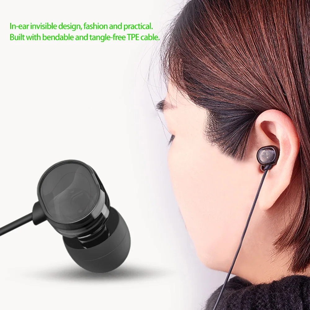 T200 3 5 мм бинауральные наушники-вкладыши с микрофоном гарнитура линейным