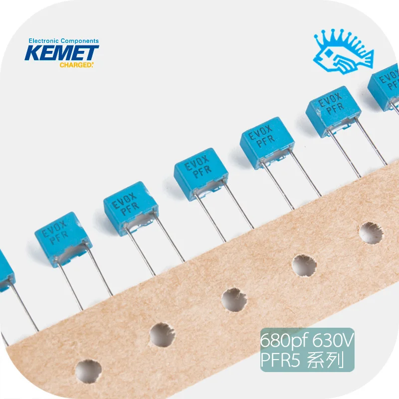 

10pcs/100pcs Brand new original KEMET EVOX RIFA PFR5 680pf 630V electrodeless film capacitor