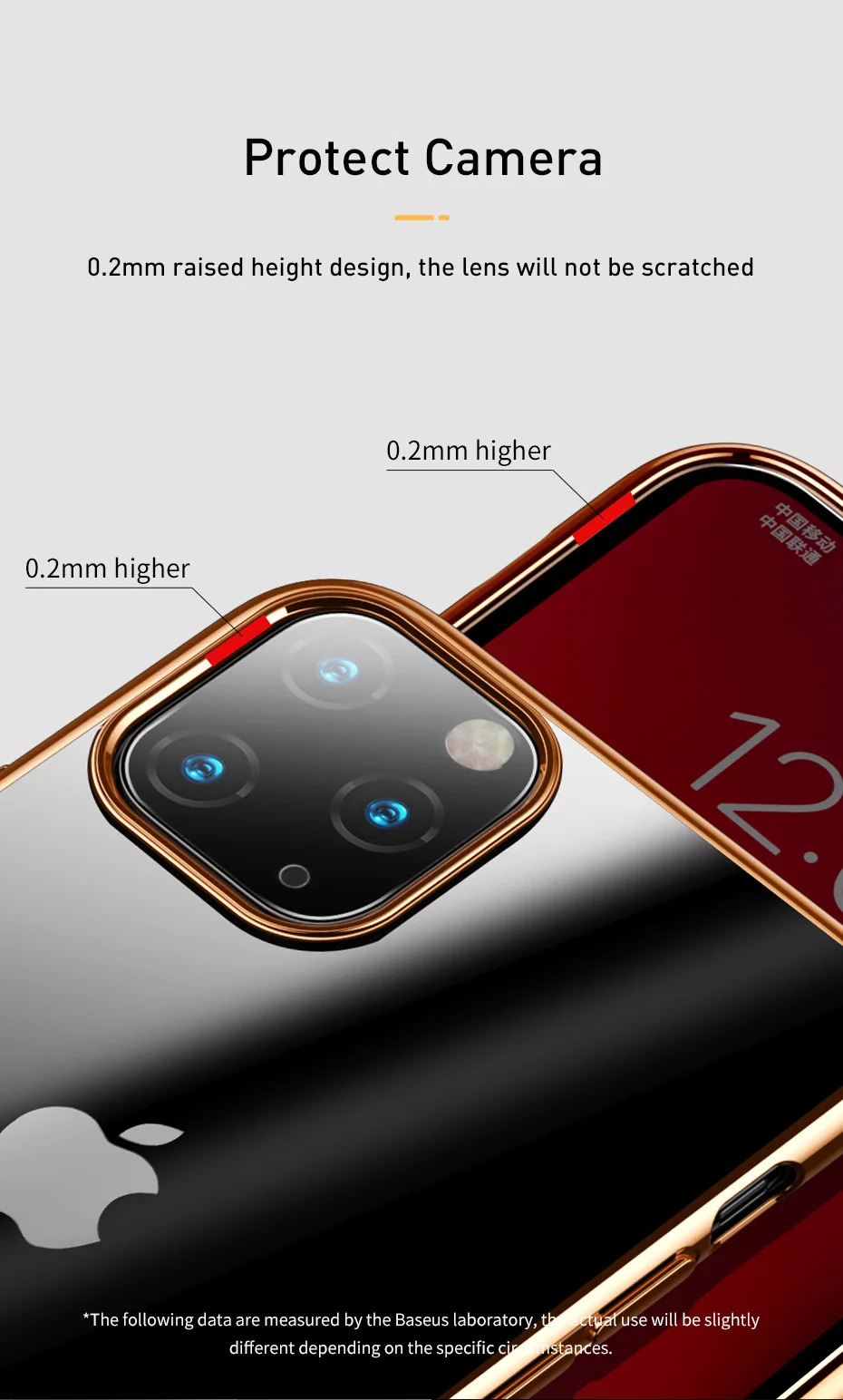 Роскошный прозрачный чехол Baseus для iPhone 11 Pro Max, ультра тонкий чехол для iPhone 11 Pro Max 5,8 6,1 6,5, чехол s, новейший чехол