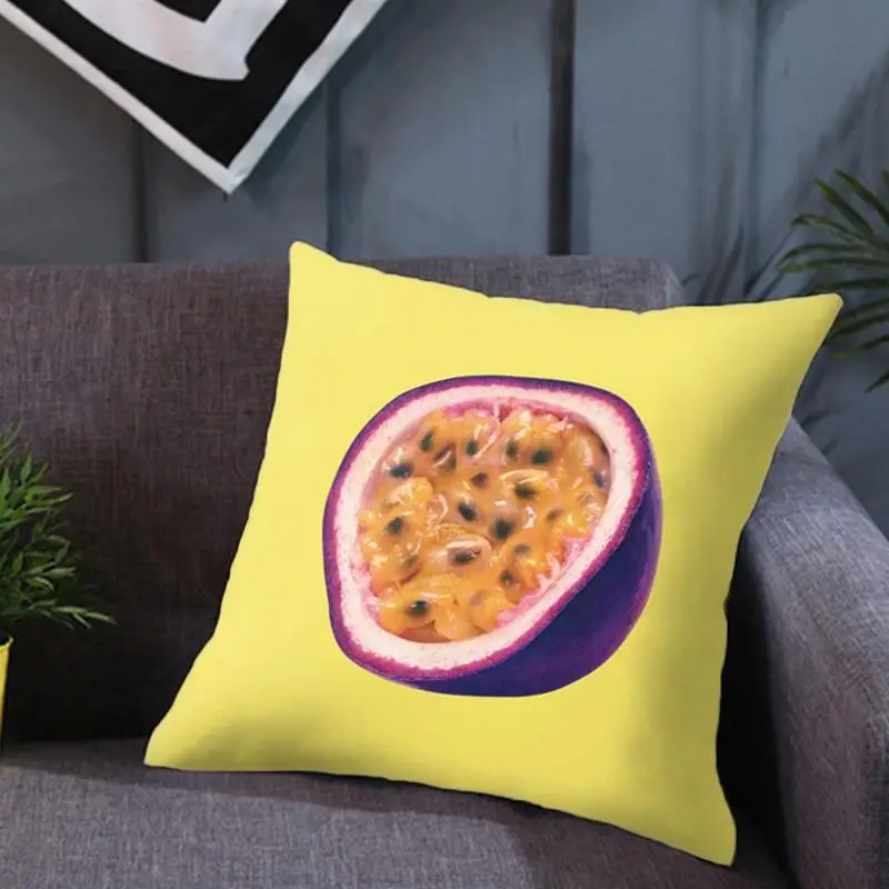 

Summertime Fruit Watermelon Peach Skin Hug Pillowcase New Outdoor Home Fashion Decoration Products Sofa Pillowcase