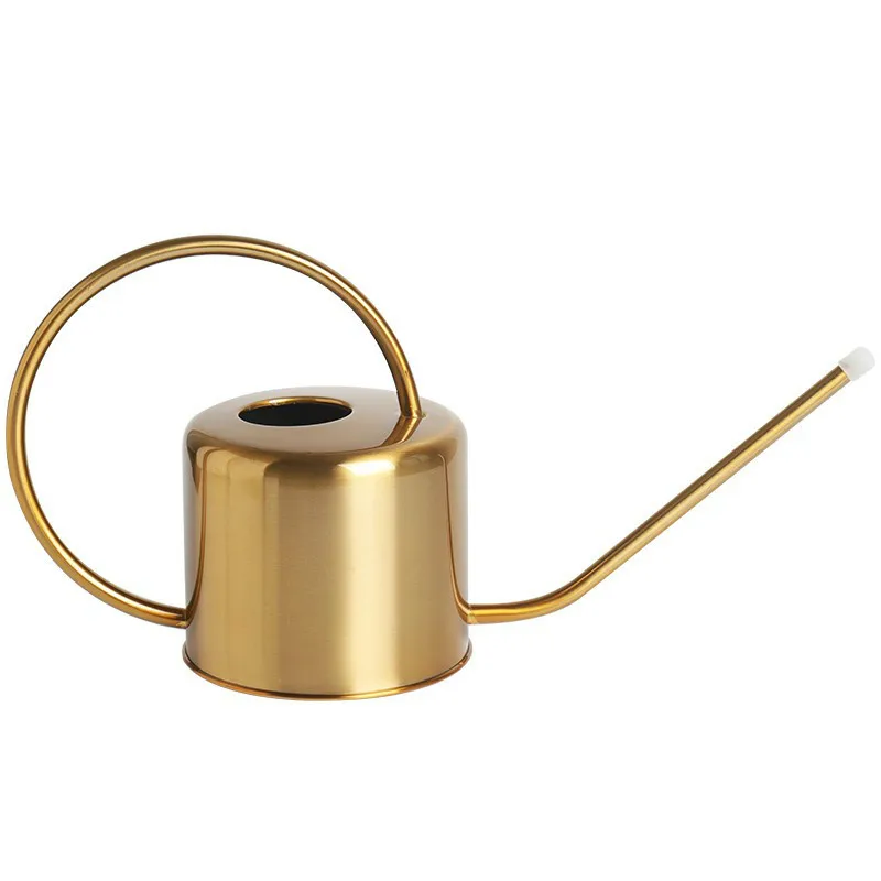 Европейский садовая Лейка нержавеющая сталь 1300ml Бытовая Противоударная заданяя