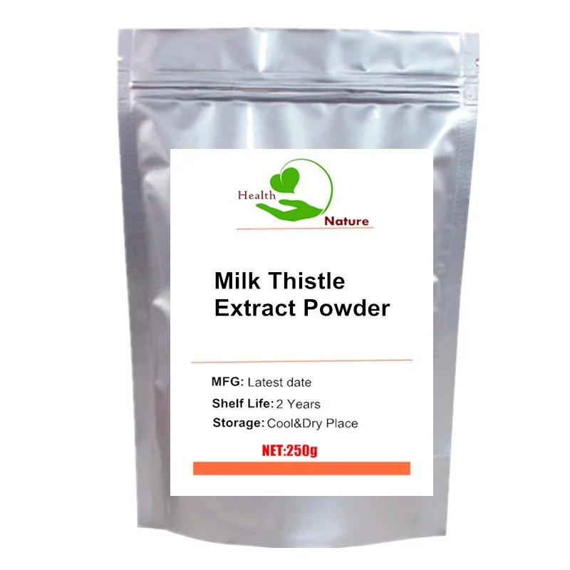 

Milk Thistle Powder Silymarin 80% for Liver Health & Detoxification