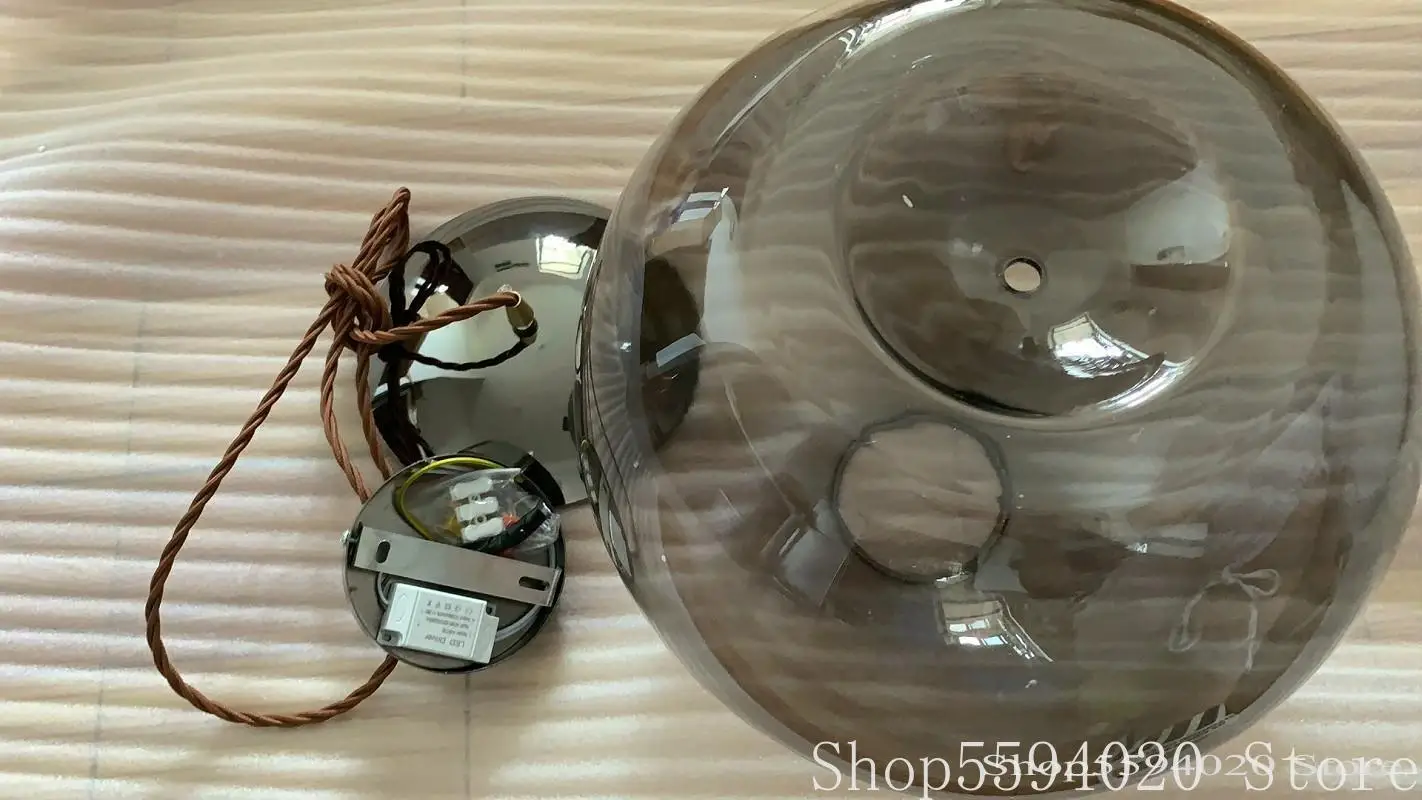 

Home Nordic Restaurant Glass Chandelier Scandinavian BROKIS Knot Pendant Lamp Luminaria Lustre Pendant Lamp Suspendu Home Decor