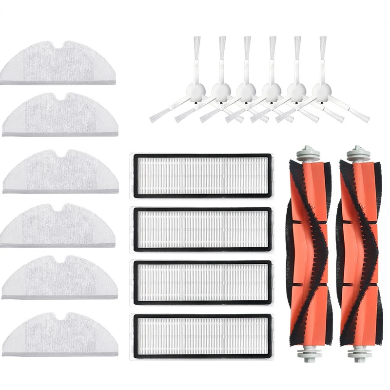 

High Quality Main Brush Hepa Filter Side Brushes Mop Cloth Clean Tool for Xiaomi Mijia Vacuum 1C 1T STYTJ01ZHM and STYTJ02ZHM