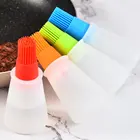 Силиконовая подставка для выпечки, Портативная подставка для барбекю, искусственное масло, кондитерские изделия, кухня, выпечка, барбекю, кисть, кухонные инструменты