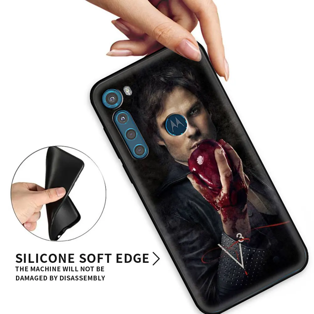 

The Vampire Diaries TPU Cover For Motorola G30 G10 G9 G8 Edge Power Lite Play Plus moto One Hyper Fusion G Stylus ES6