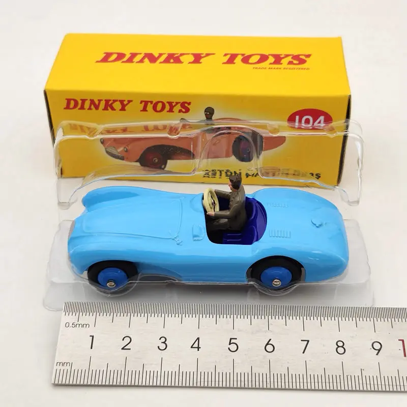 DeAgostini 1:43 Dinky Toys 104 для коллекции моделей Aston Martin DB3S Blue Diecast| |