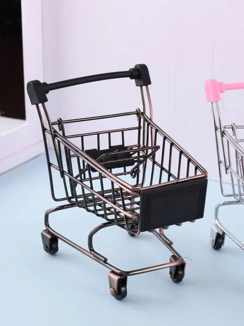 Масштаб 1/6 корзина для покупок супермаркета имитация жизни украшение кукольного