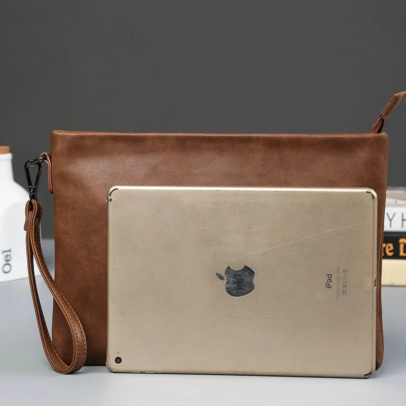SUNNY SHOP Cluch Bag мужской кожаный клатч кошелек мужская сумка-конверт деловой из