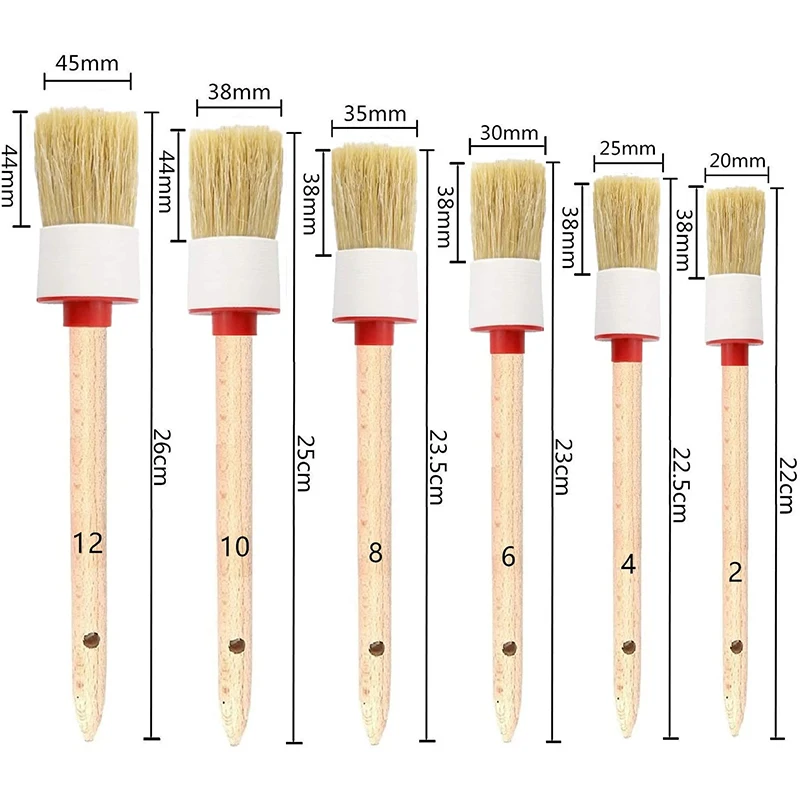 

11-piece Set Car Air Conditioning Port Detail Gap Brush Detail Brush Car Brush Suit