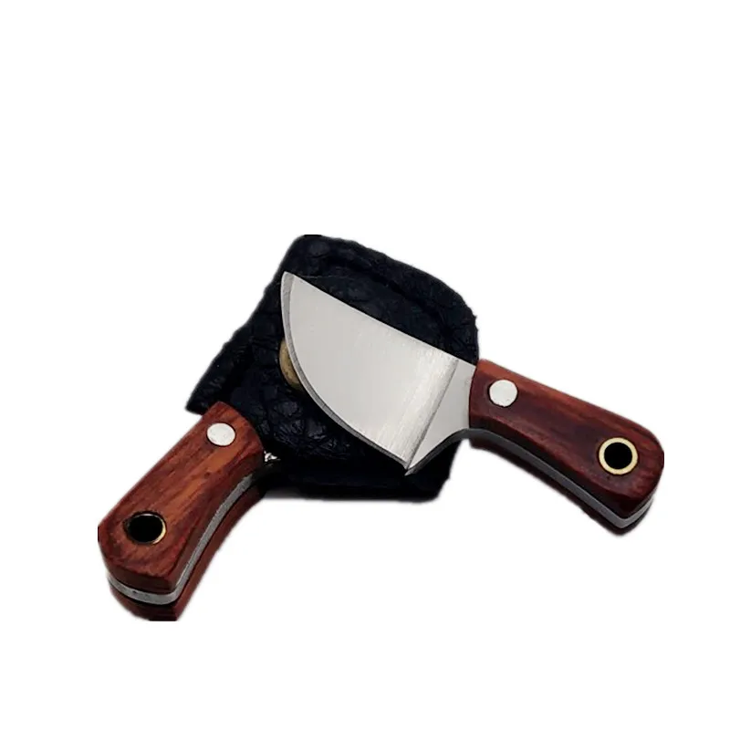 Мини портативный брелок-нож из дамасской стали кухонный нож для повседневного