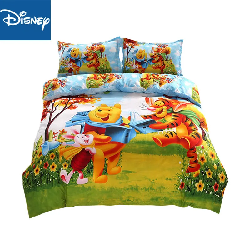 Disney Винни Пух Детский Комплект постельного белья 3d комплект включает
