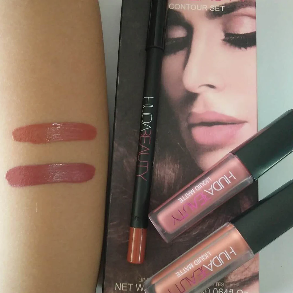 2 + 1 Подводка для губ блеск антипригарная чашка глазурь водонепроницаемый Губная