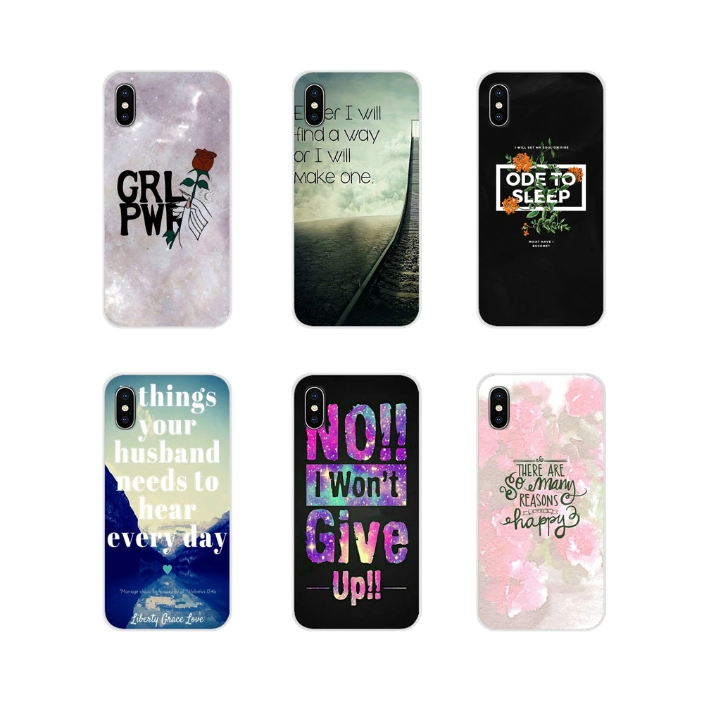 Чехол для телефона с положительной ментальностью цитаты не сдается samsung A10 A30 A40 A50