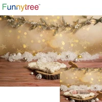 funnytree baby photography backdrop with mat newborn child photo studio wallpaper glitter bokeh indoor photographic background