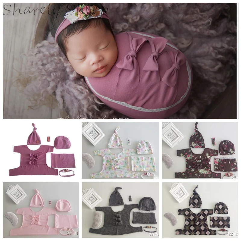7 шт. реквизит для фотосессии новорожденных детей комплект маленьких мальчиков и