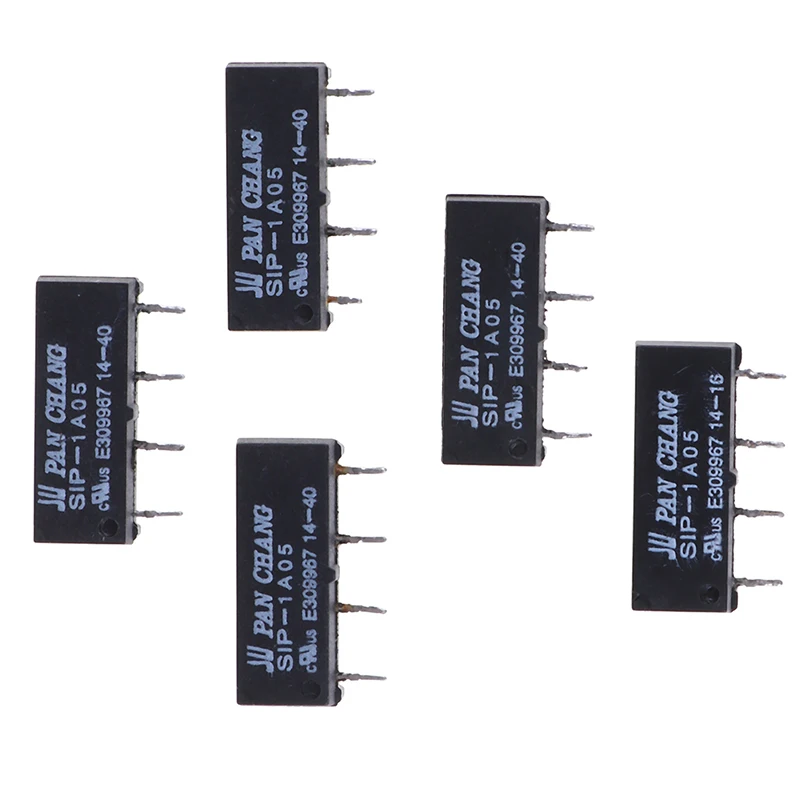 

5PCS 5V Relay SIP-1A05 Reed Switch Relay For PAN CHANG Relay 4PIN DIY