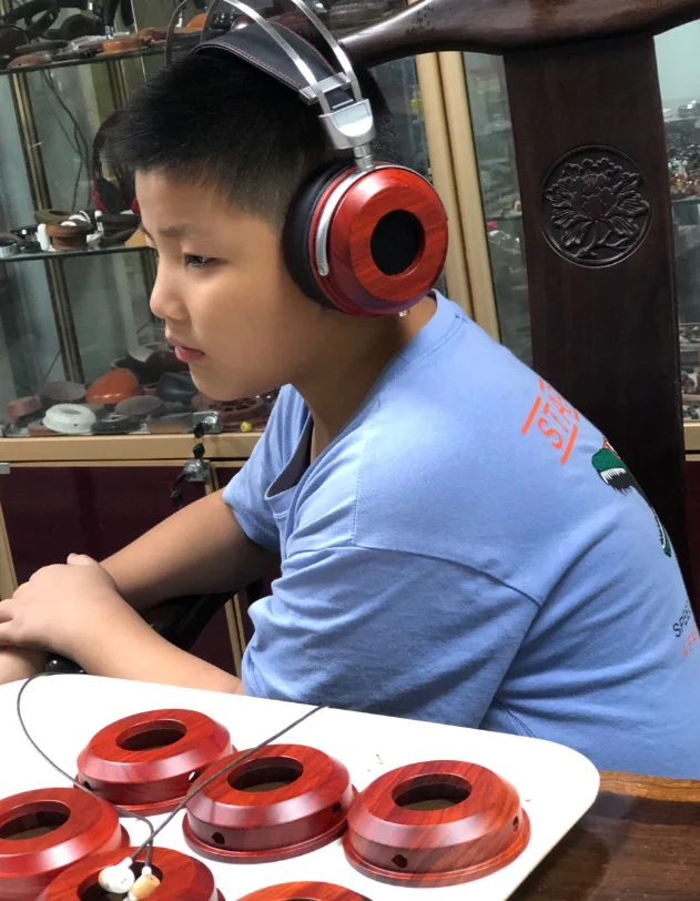 

40mm 50MM 53mm headphone shell headset shell wood shell (without driver and cable)