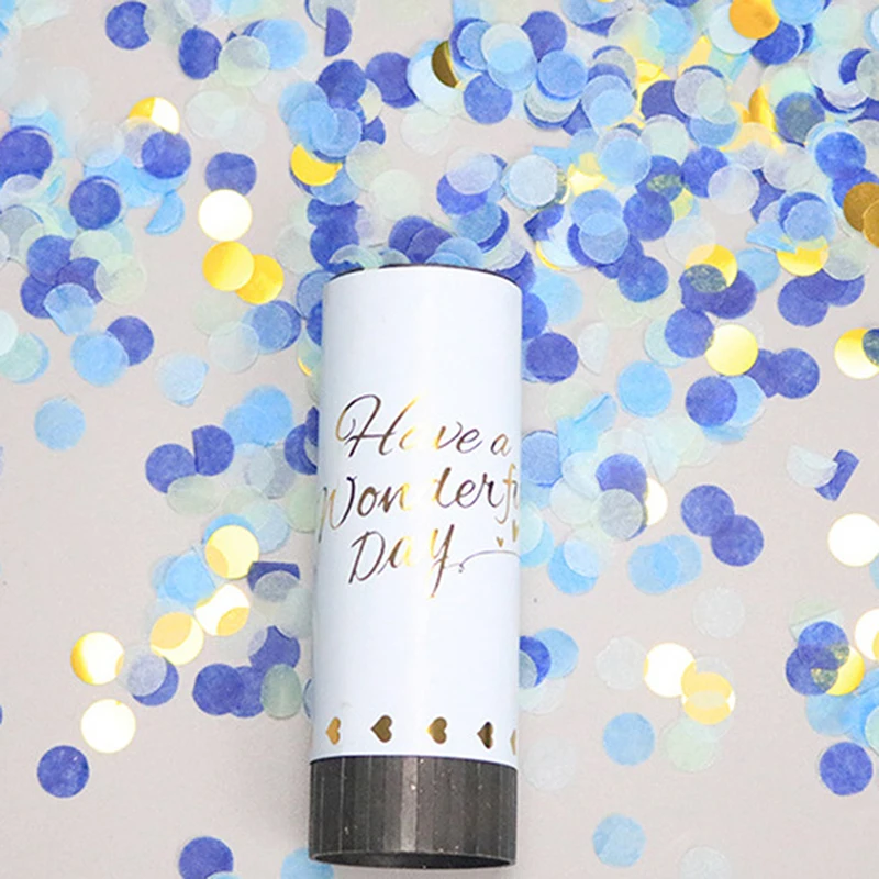 Вечерние ручной фейерверк с пушками конфетти праздничные вечерние товары для