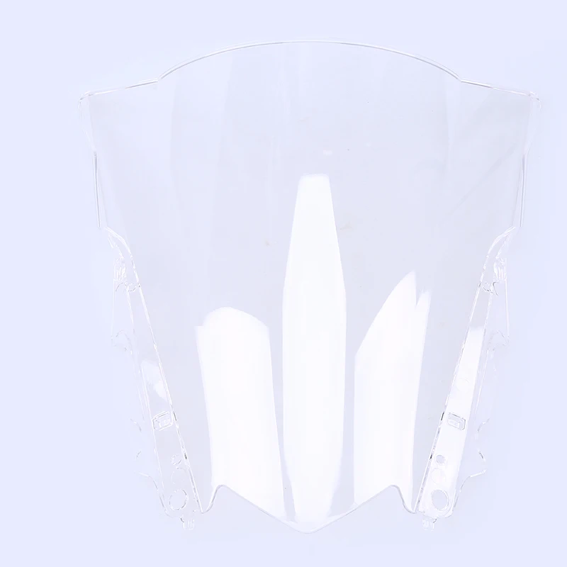 Черный/прозрачный ветровое стекло для мотоцикла велосипеда скутера с двойным