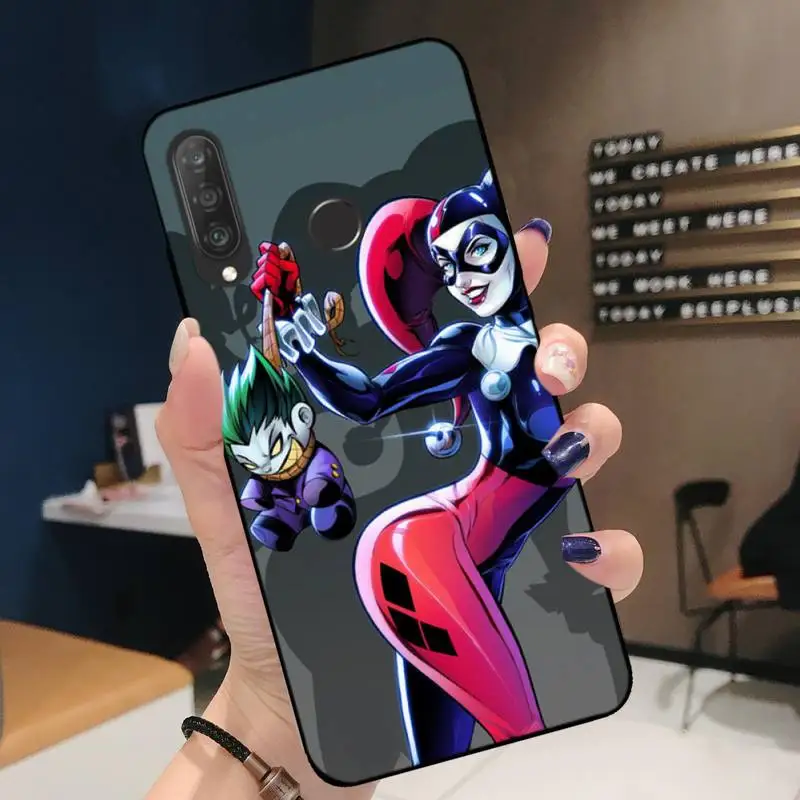 

Soft Cover Suicide Squad-Joker Phone Cases For Huawei P20 30 40 Pro Mate 20 30 40 Pro Honor 9x 10 30lite Y62019