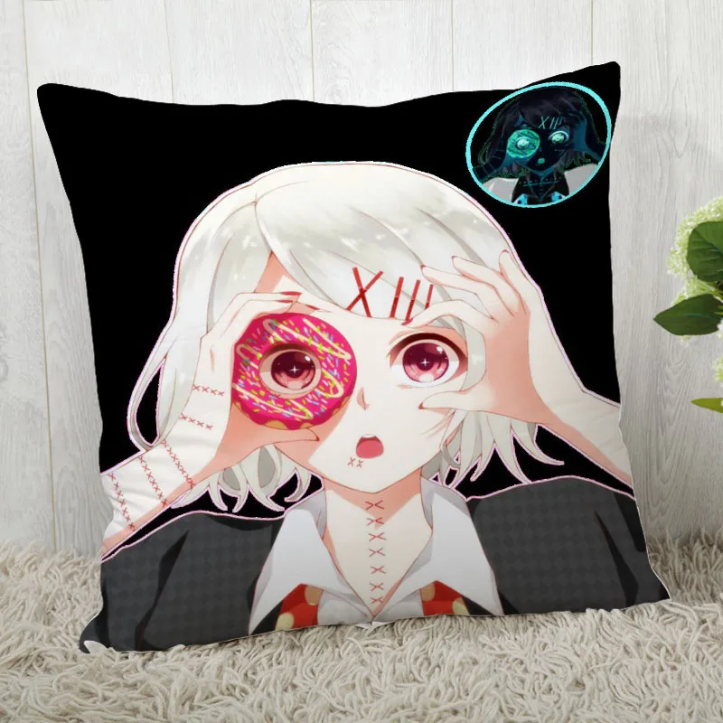 Высокое качество пользовательский аниме Токийский Гуль квадратная Подушка