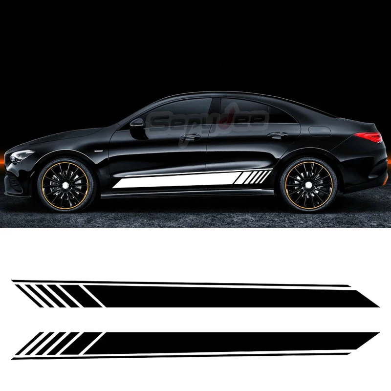 

Edition 1 Car Body Side Stripes Sticker Decal For Mercedes Benz CLA Class CLA45 C117 X117 W117 C118 X118 CLA35 AMG Accessories