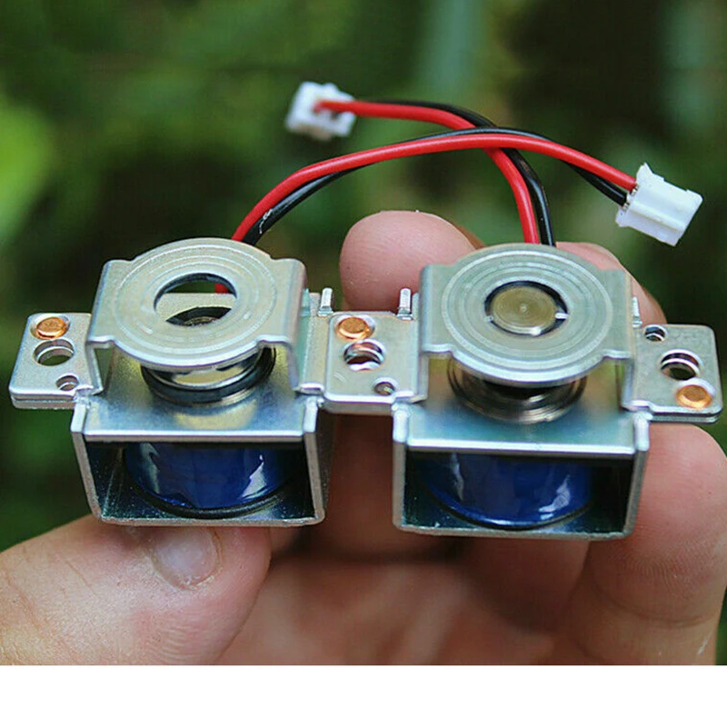 DC 3V 5V 6V Мини соленоидный Электромагнит Push Pull всасывание через микро