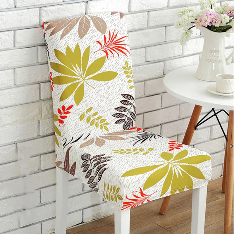 Эластичная винтажная бабочка с красивым цветочным рисунком чехлы для стульев