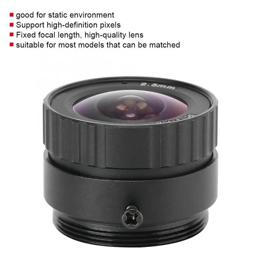 CW FL02514 3MP HD 2 5 мм F1.2 CS Mount CCTV Камера объектив с фиксированным фокусным расстоянием
