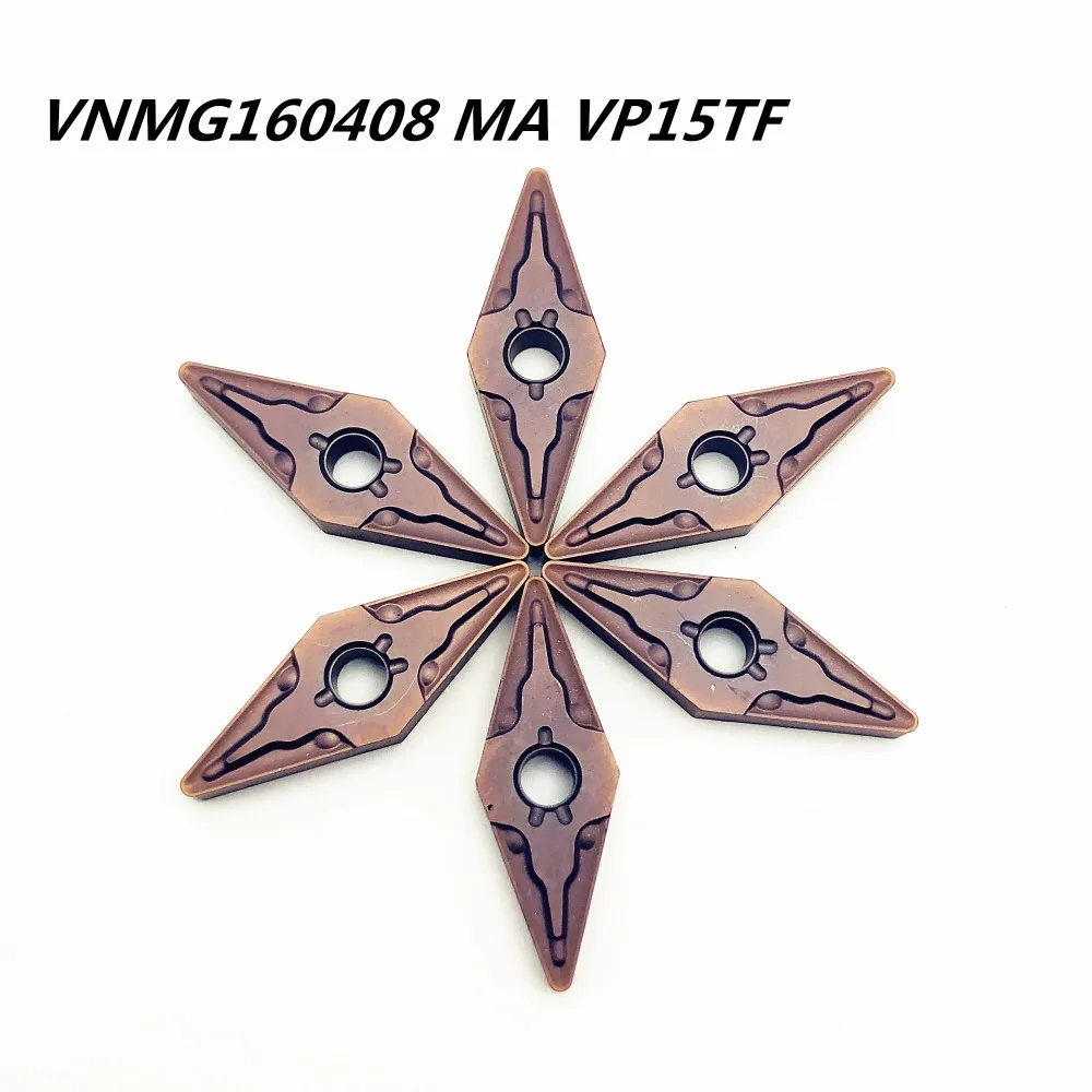 Твердосплавный инструмент VNMG160404 MA VP15TF UE6020 VNMG160408 MA UE6020 VP15TF высокое качество готовое металлическое лезвие CNC инструмент
