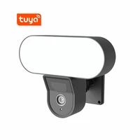 18w floodlight wifi camera smart home 1080p 2mp pir detection two way audio security cctv night vision led light camera