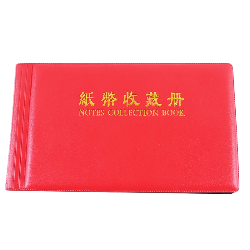 Collecting Paper Money Organizer 20 Pages Albums For World Album Banknote Storage Case Collector | Дом и сад
