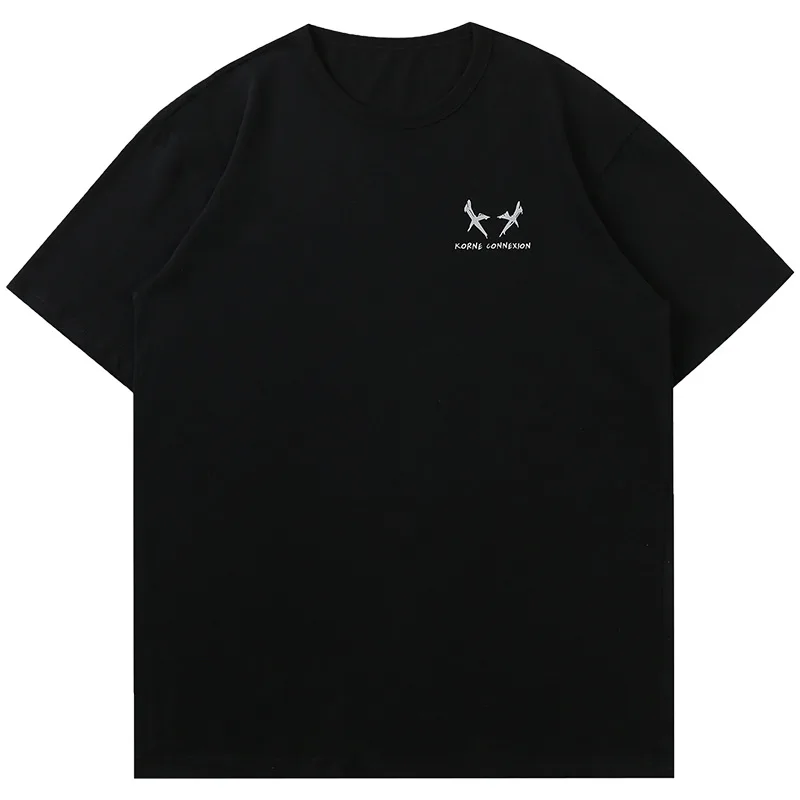 

Goth Graphic T Shirts Streetwear Summer T-shirts Men Clothing Fashion Casual T Shirt Print Tees Loose Tops Couples Clothes