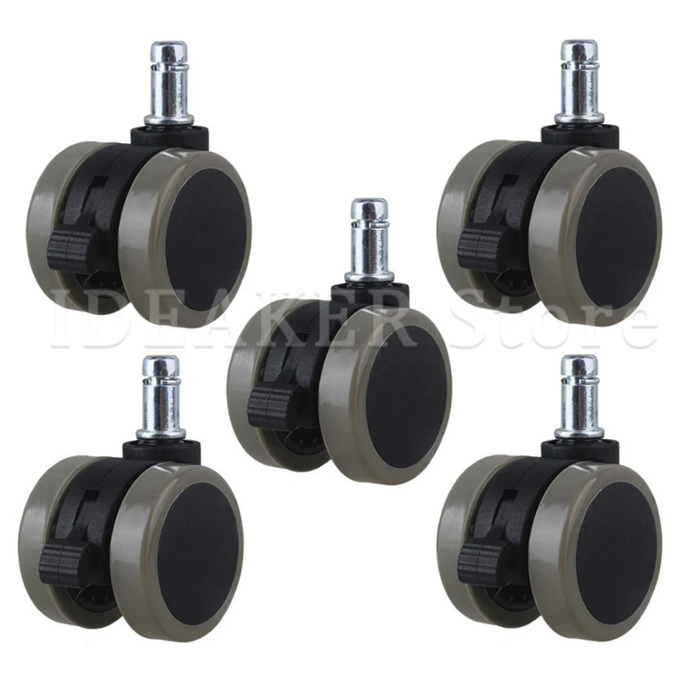 Металлический офисное кресло PU поворотные ролики мебельные колесики Захват