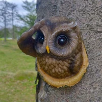 1pc tree owl features decoration garden tree decoration easter outdoor creative props easter cute garden decorations new