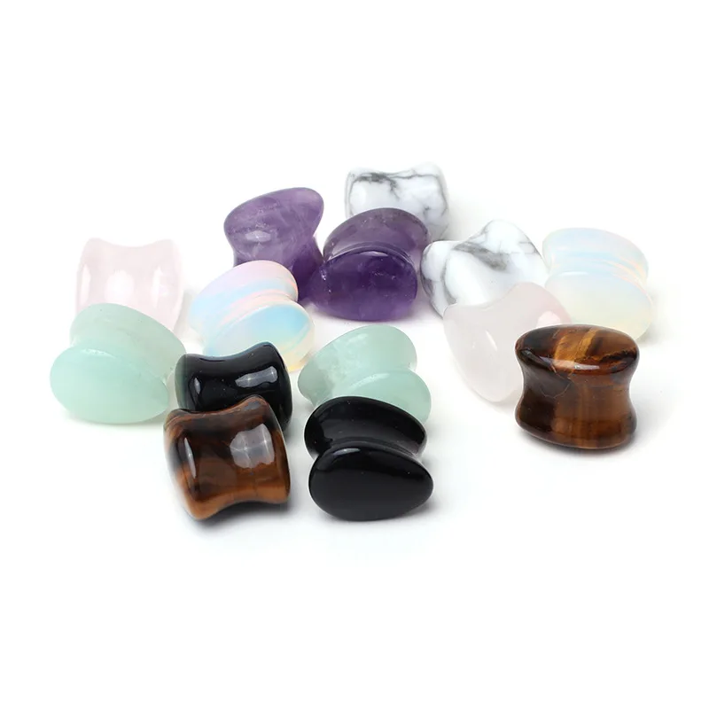 Горячая Распродажа ушные затычки в форме капли воды каменные измерительные