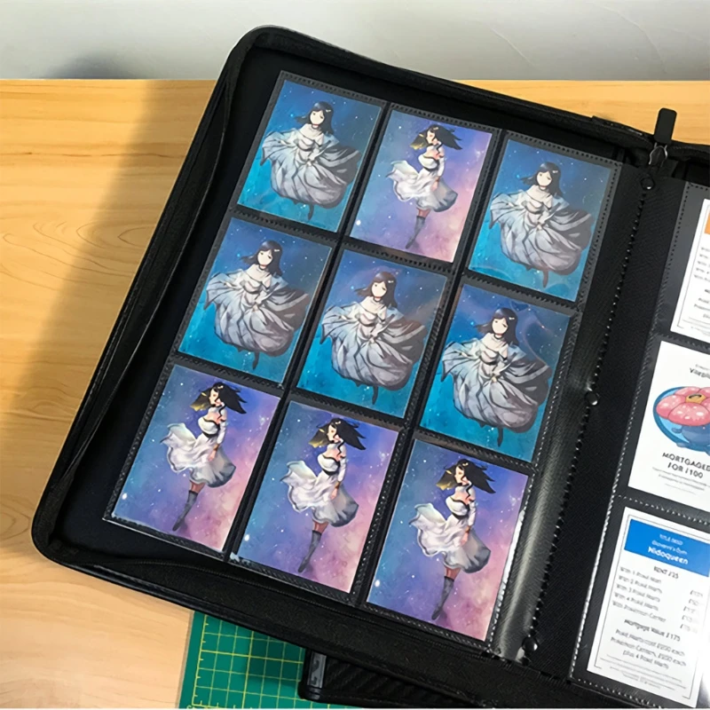 

360 Pockets Trading Card Sleeves Board Game Cards Sleeve Holder Binders Albums Card Book for Trading Card Games