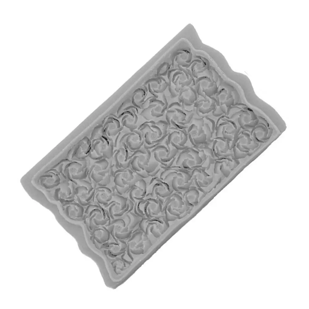 Маленькая розетка и маленькая Орхидея силиконовая форма для помадки инструмент