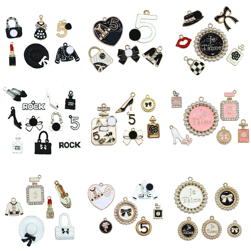 Очаровательные эмалевые туфли в виде губ туфель подвески из сплава для ожерелий