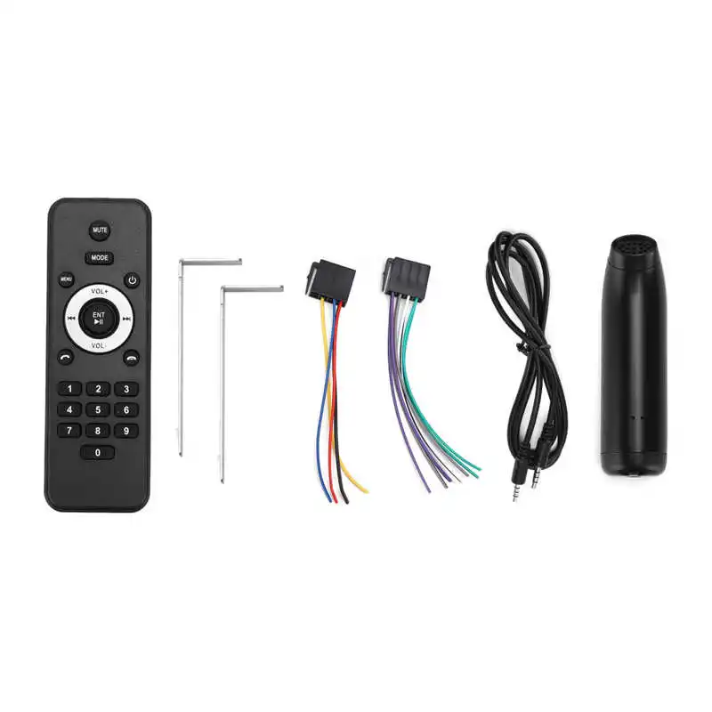 Car Media Receiver Audio Player 1‑DIN Radio FM/AM MP3 with Alcohol Tester Bluetooth5.0 60W 12V Auto | Автомобили и мотоциклы