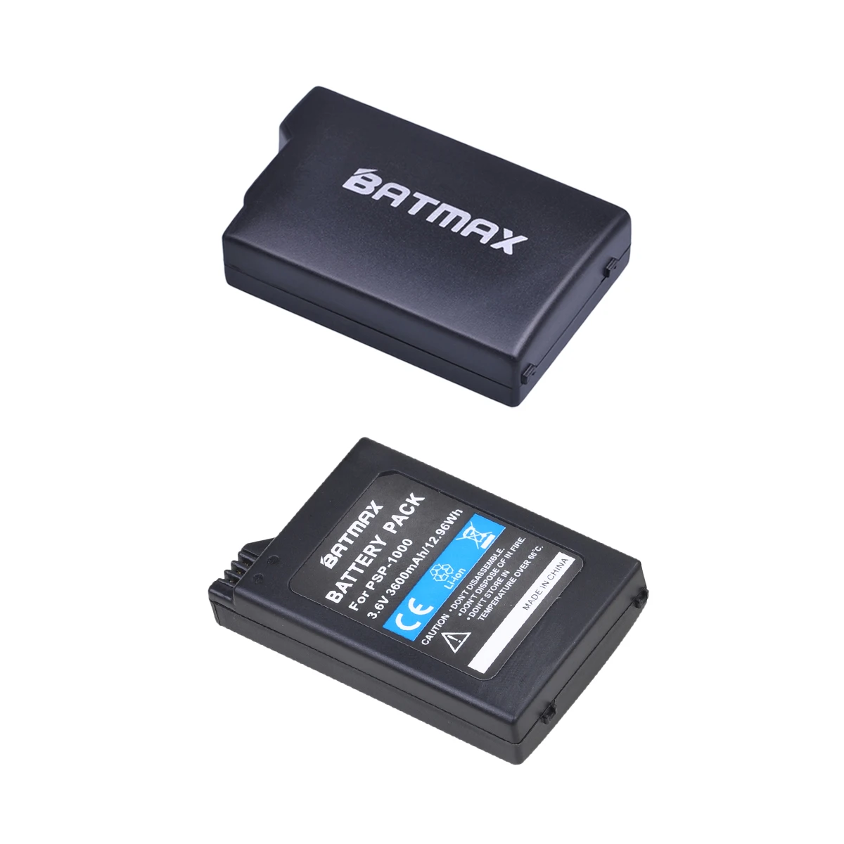 2Pcs 3600mAh PSP1000 Battery + Fast LED Charger for PSP 1000 PSP-110 Console Gamepad | Электроника