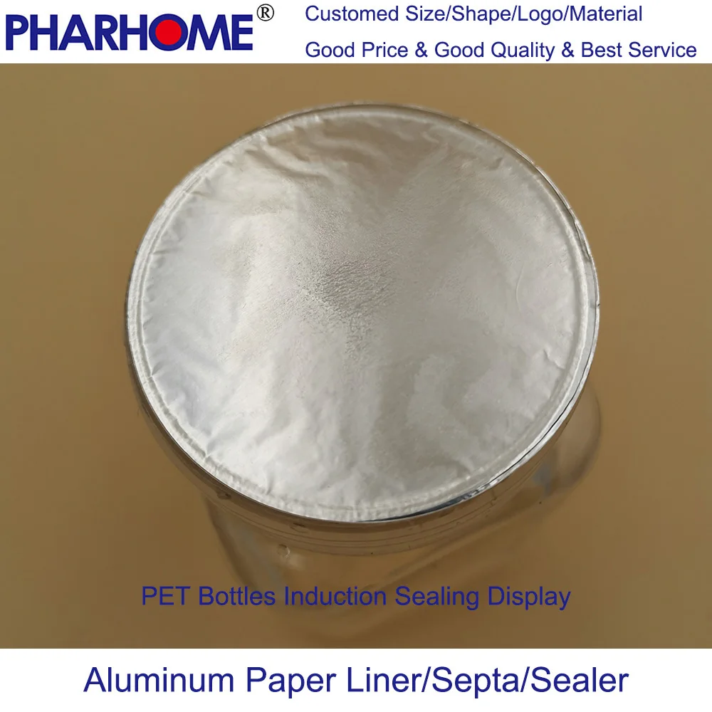 Полипропиленовые бутылки Индукционная фотобумага для герметизации пластиковых