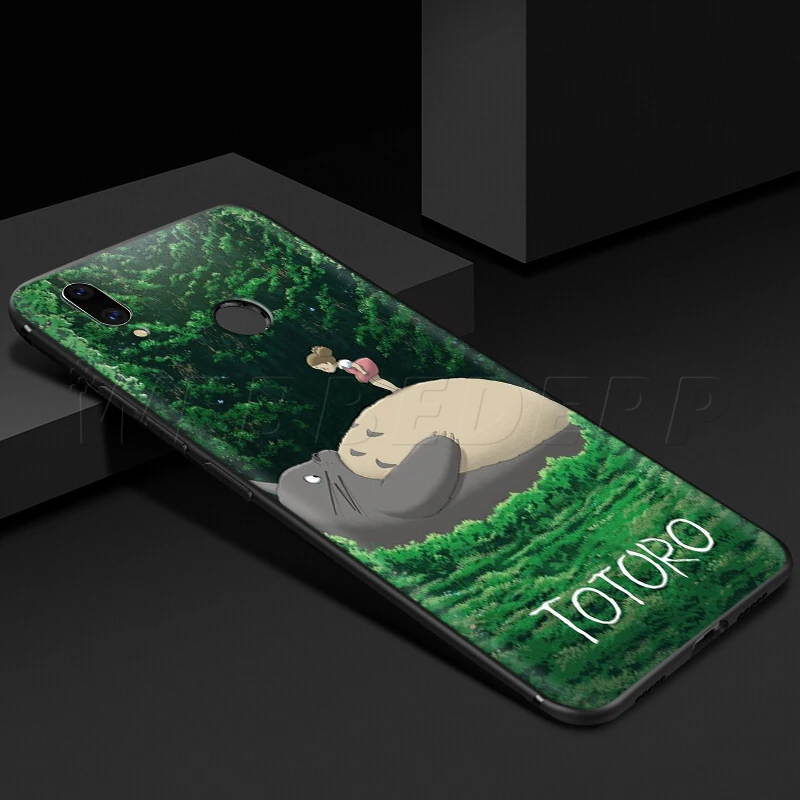 Чехол Totoro для Xiao mi Red mi Note 8 mi 3 6 8 9 A1 A2 A3 8A 6X9 T CC9 Lite SE Pro Max F1 10