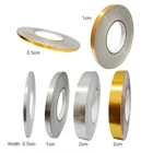 Клейкая лента для напольной плитки, 50 м, водостойкая, для спальни, гостиной, медная фольга, зазор, уплотнительная лента, защита обоев