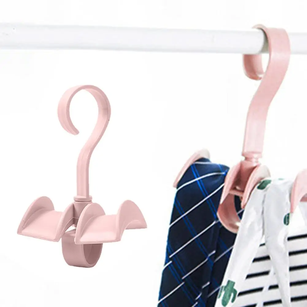 

Innovative Plastic Cloth Hanger Hook Bag Storage Rack Wardrobe Nail-free Clothes Hook Closet Organizer Rod Tie Holder