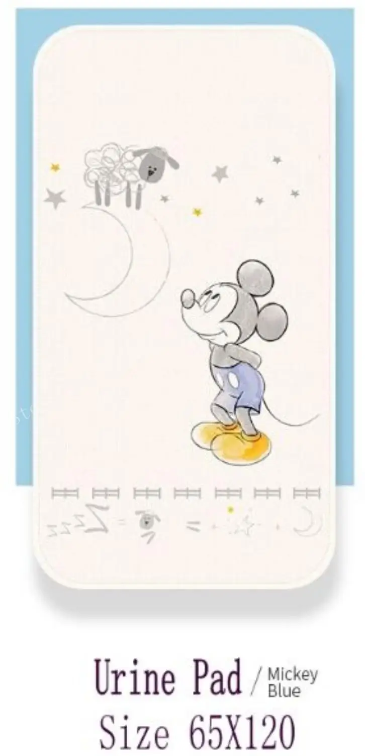 Mickey 65x120cm Классический рюкзак для мамы с Микки и Минни Маус, сумка для детских подгузников, сумка для бутылочек, Детская сумка для машины, Большая вместительная сумка для мамы - Цвет: Mickey 65x120cm
