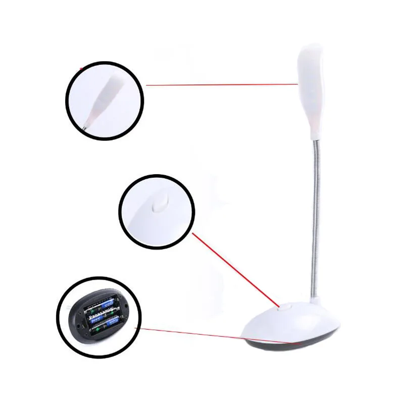 Светодиодная настольная лампа для чтения с защитой глаз детей обучающая Ночная