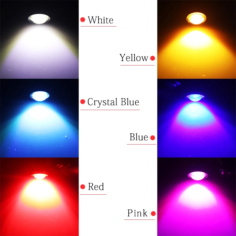 2 шт. 23 мм Точечные врезные светодиодные огни Eagle Eyes диаметр орлинный глаз LED лампы